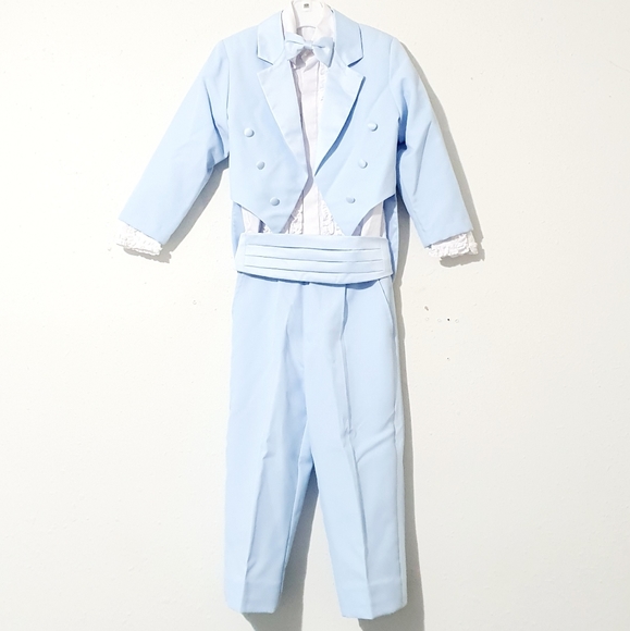 Peanut Butter Boys Baby Blue Tuxedo - Picture 1 of 16